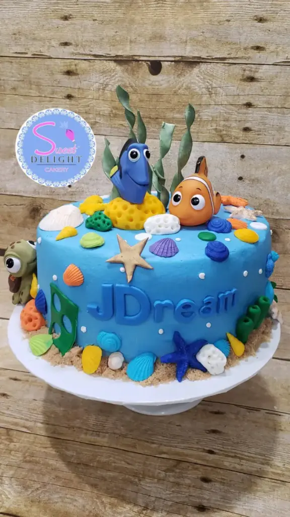 Custom Celebration Cake by Sweet Delight Cakery, LLC