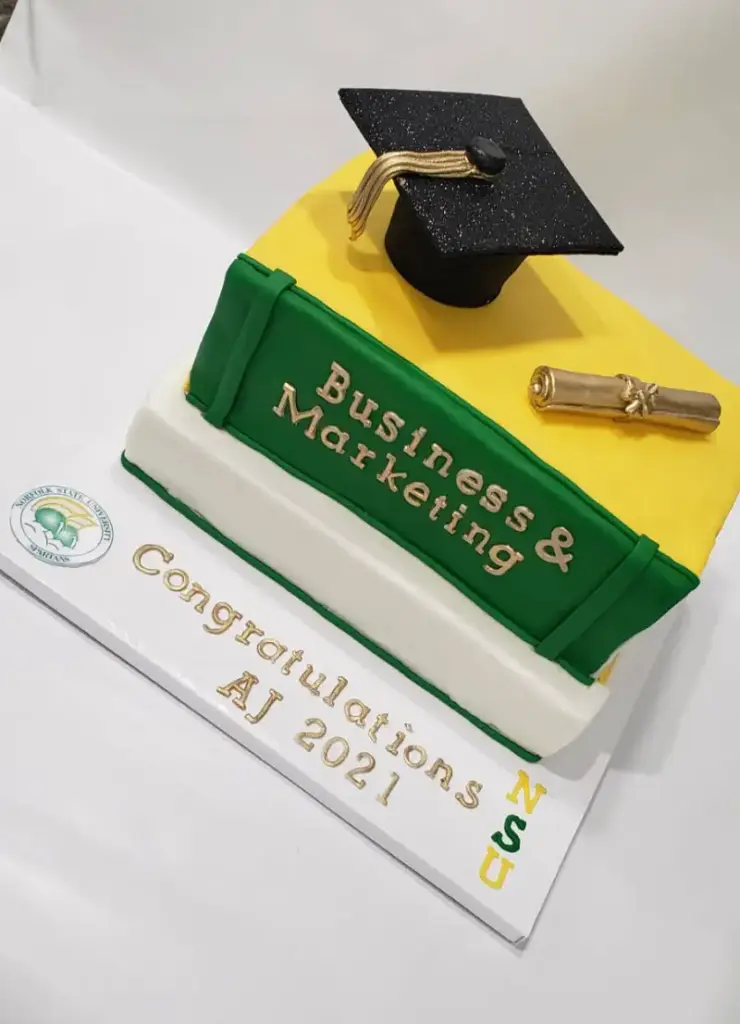 Custom Celebration Cake by Sweet Delight Cakery, LLC