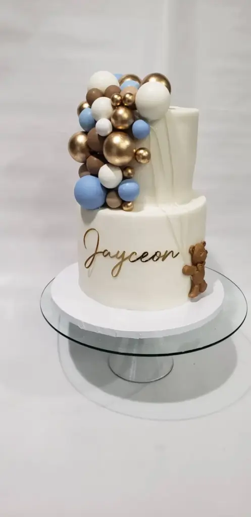 Custom Celebration Cake by Sweet Delight Cakery, LLC