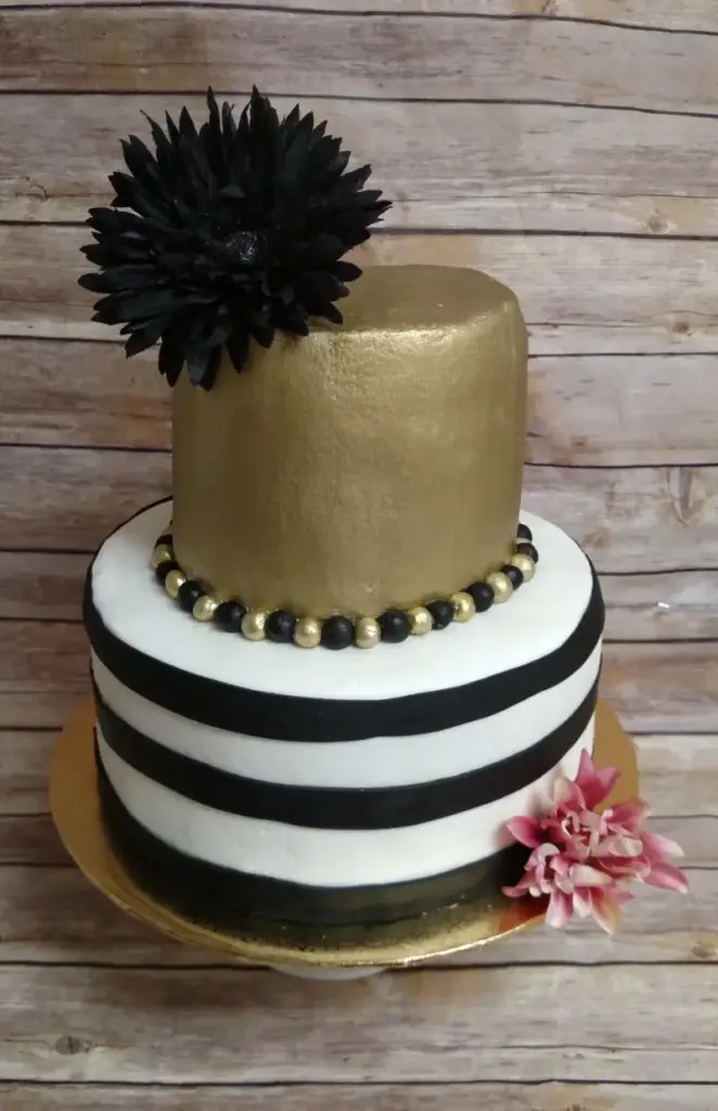 Custom Celebration Cake by Sweet Delight Cakery, LLC