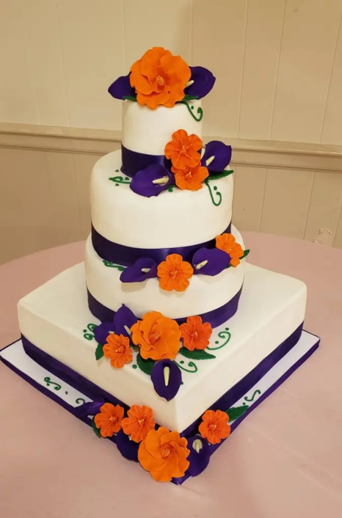Custom Wedding Cakes by Sweet Delight Cakery